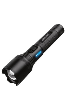 Фонарь аккумуляторный AccuF1-L15WZ-bk 15Вт XHP60 800Лм Li-ion 18650 3.7В 1200мАч (5режимов; с функцией ZOOM; кабель USB-Type-C в комплекте) черн. IPX4 ФАZА 5050402