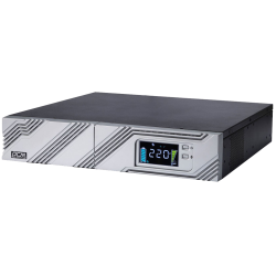 ИБП Smart King Pro+ SRT-3000A LCD, линейно-интерактивный, 3000ВА, 2700Вт, LCD, Rack/Tower, 8 розеток IEC320 C13 и 1 розетка C19 с резервным питанием, USB, RS-232, слот под SNMP карту, EPO, защита RJ45, ШхГхВ 428х669х84мм., вес 36.8кг./ UPS POWERCOM SRT-30