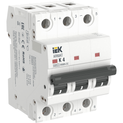 ARMAT Автоматический выключатель M06N-DC 3P K 4А IEK