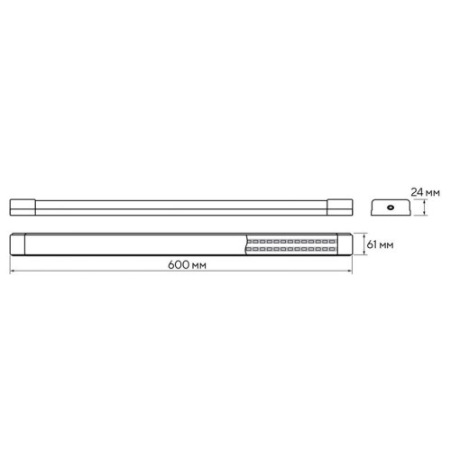 Светильник светодиодный PPO-07 600 Prisma 18Вт 6500К IP40 ДПО JazzWay 5064263 Светильник светодиодный PPO-07 600 Prisma 18Вт 6500К IP40 ДПО JazzWay 5064263