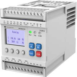 РЕЛЕ MFR530 MODBUS-RTU + ВСТРОЕННЫЙ ДИСПЛЕЙ 25-100A ТТ Ø18ММ 80-270В AC/DC
