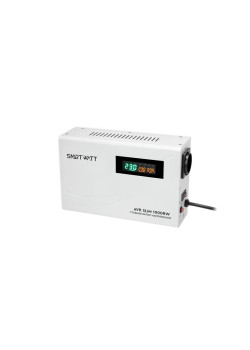 Стабилизатор напряжения настенный SMARTWATT AVR SLIM 1000RW
