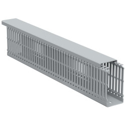 Кабель-канал перфорированный 40х80 5х4 L2000 IMPACT IEK IM-KK50-040-080-005-K03