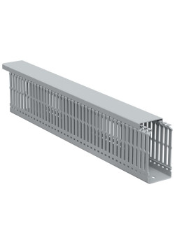 Кабель-канал перфорированный 40х80 5х4 L2000 IMPACT IEK IM-KK50-040-080-005-K03