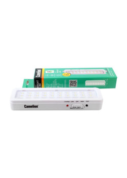 Светильник светодиодный LA-112 30LED 220В аккумуляторный Li-ion бел. Camelion 13149