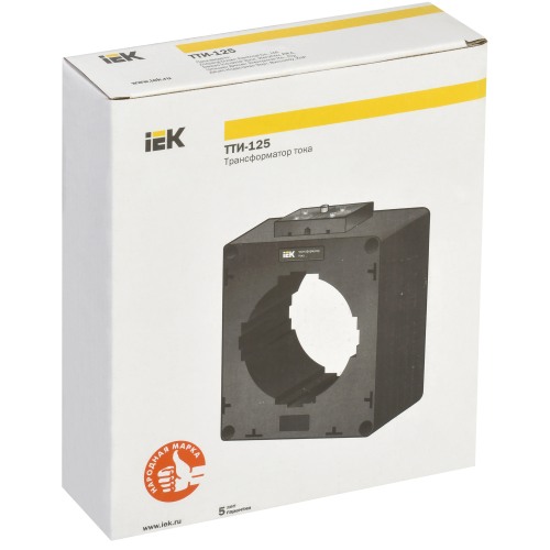 Трансформатор тока ТТИ-125 5000/5А 15ВА 0,5S IEK