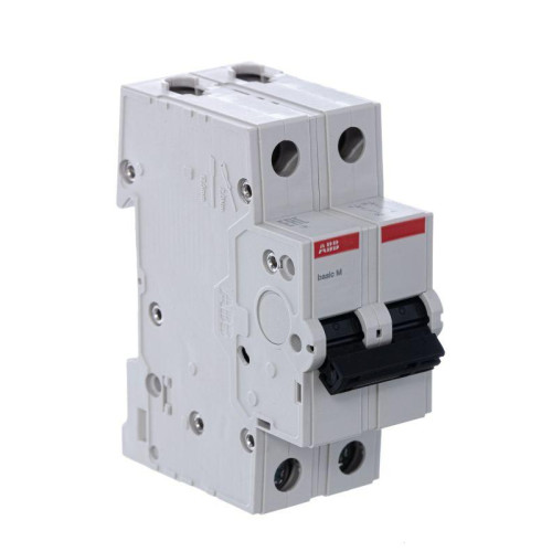 Выключатель автоматический модульный 2п C 25А 4.5кА Basic M BMS412C25 ABB 2CDS642041R0254 Выключатель автоматический модульный 2п C 25А 4.5кА Basic M BMS412C25 ABB 2CDS642041R0254