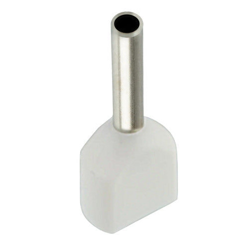 LD406-0508 Наконечник штыревой втулочный изолированный НШВИ(2) 0,5-8 (DIY упаковка 25 шт)