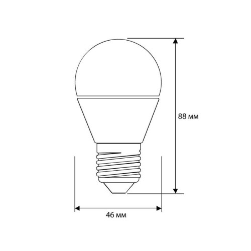 Лампа светодиодная LED8-G45/845/E27 8Вт шар 4500К бел. E27 750лм 170-265В Camelion 12394 Лампа светодиодная LED8-G45/845/E27 8Вт шар 4500К бел. E27 750лм 170-265В Camelion 12394