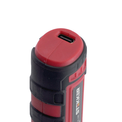 Паяльник беспроводной 8W, нихромовый нагреватель, 1800 mAh, 5В, красный/черный, PLE801-08 Паяльник беспроводной 8W, нихромовый нагреватель, 1800 mAh, 5В, красный/черный, PLE801-08