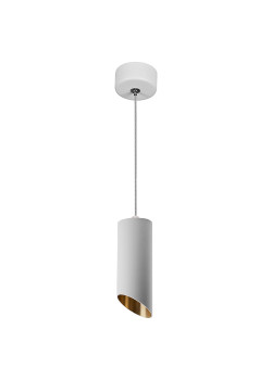 Светильник потолочный Feron ML1818 на подвесе MR16 35W 230V, белый, золото 55*125