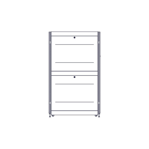 Шкаф Systeme Electric, серия Uniprom, 42U-800/1200, боковые панели 4шт, черный Шкаф Systeme Electric, серия Uniprom, 42U-800/1200, боковые панели 4шт, черный