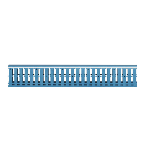 Короб перфорированный, синий RL12 40x80 Короб перфорированный, синий RL12 40x80