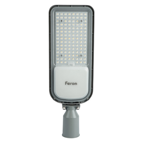 Светодиодный уличный консольный светильник Feron SP3050 80W 4000K 230V, серый