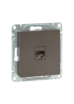 Механизм роз., RJ45 (cat5), мокко., Эпика EKF