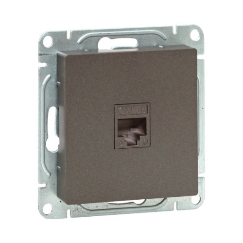 Механизм роз., RJ45 (cat5), мокко., Эпика EKF