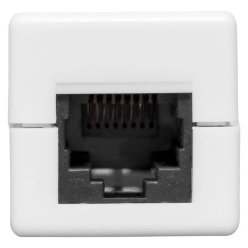 Адаптер проходной TERACOM PRO Cat.6 неэкран. RJ45-RJ45 белый