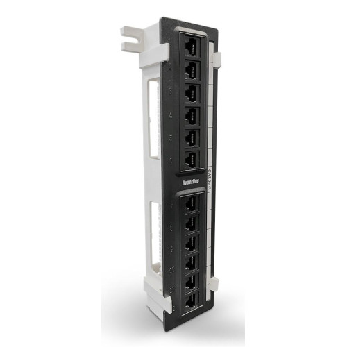 Патч-панель Hyperline PPW-12-8P8C-C5E 12xRJ45 кат.5e UTP Патч-панель Hyperline PPW-12-8P8C-C5E 12xRJ45 кат.5e UTP