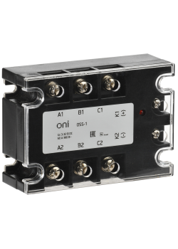 Реле твердотельное OSS-1 60А 380В AC 3-32В DC ONI