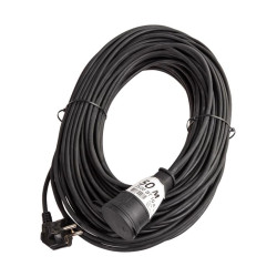 Удлинитель-шнур 1х50м 10А IP44 3500Вт 220-350В КГ 2х1.0мм каучук КОСМОС YSHKsm50m-1g(10A)KG