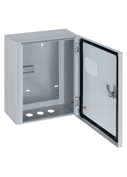 Корпус металлический ЩУ-3ф/1-0 (1 дверь) (395х310х150) IP54 Народный эконом