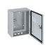 Корпус металлический ЩУ-3ф/1-0 (1 дверь) (395х310х150) IP54 Народный эконом
