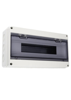 Бокс модульный накладной PDB/W 4018 GR (ЩРН-ПГ-18) IP65 пластик. Pro JazzWay 5072121