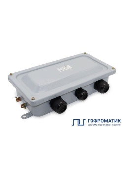 Коробка У615А У2 IP54 пластик. ввод ГОФРОМАТИК/ЗЭТАРУС zeta30324