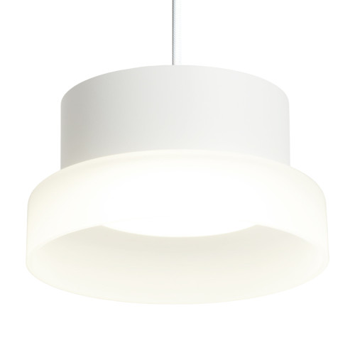 Светильник потолочный Feron Barrel HL4608 OPAL levitation 12W, 230V, GX53, белый, на подвесе 1,7 м