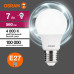 Лампа светодиодная LED Value LVCLA60 7SW/840 7Вт грушевидная матовая E27 230В 10х1 RU OSRAM 4058075578760 Лампа светодиодная LED Value LVCLA60 7SW/840 7Вт грушевидная матовая E27 230В 10х1 RU OSRAM 4058075578760