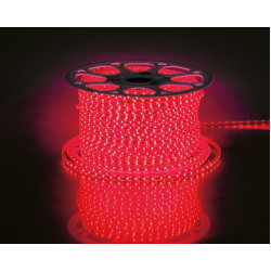 Cветодиодная LED лента Feron LS704, 60SMD(2835)/м 4.4Вт/м  100м 220V IP65. красный