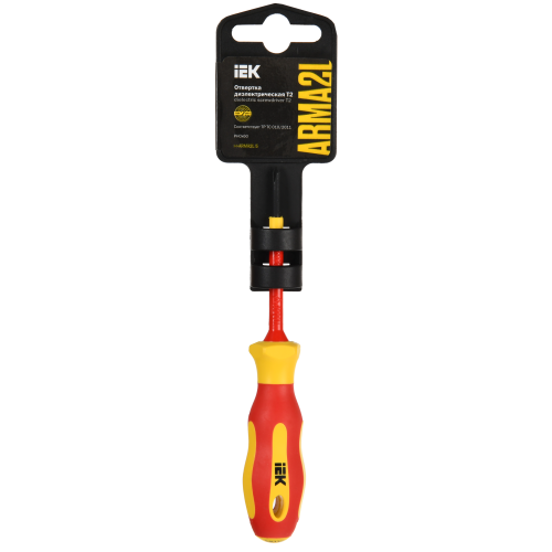 ARMATOOL Отвертка диэлектрическая PH0х60 Т2 IEK