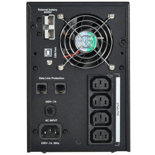 ITK ELECTRA LT ИБП однофазный линейно-интерактивный 1кВА/0,8кВт 4хС13 LCD дисплей 24VDC без АКБ USB RJ45/11 ITK ELECTRA LT ИБП однофазный линейно-интерактивный 1кВА/0,8кВт 4хС13 LCD дисплей 24VDC без АКБ USB RJ45/11