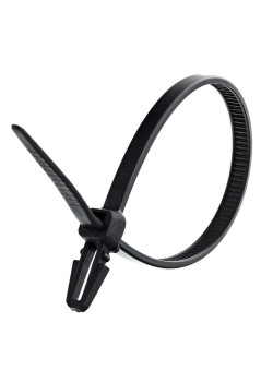 Хомут кабельный нейлоновый с анкером черн. 3.6х150 (уп.100шт) TOKOV ELECTRIC TKE-HNB-3.6-150-B/100
