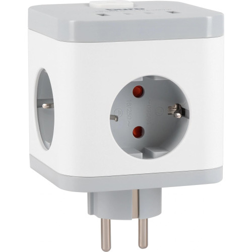 Сетевой разветвитель Buro BU-PW3UC-W (3 розетки) белый (пакет ПЭ)