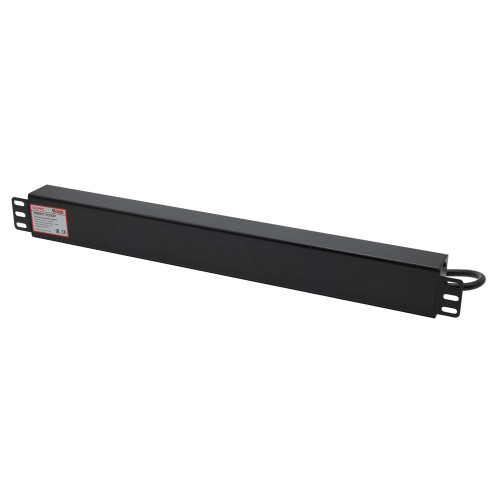 Блок распределения питания (PDU) 0U 10A с индикацией и защитой, Вых:11 С13, Вх:С14 Блок распределения питания (PDU) 0U 10A с индикацией и защитой, Вых:11 С13, Вх:С14