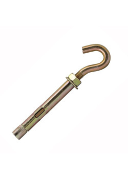 Болт анкерный HG 10х60 с крюком накл. цинк. Tech-Krep 133635