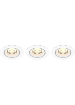 Philips IMPALA WGDIM SL264 RD 068 6W 27K WH 3PK