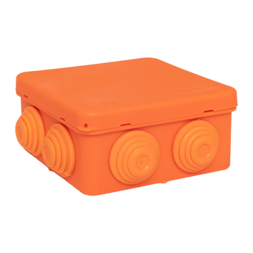 Коробка огнестойкая E45 85x85x40мм с клеммниками 6 полюсов 0,5-10мм2 IP55 HF EKF Коробка огнестойкая E45 85x85x40мм с клеммниками 6 полюсов 0,5-10мм2 IP55 HF EKF