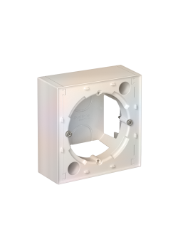 ATLASDESIGN КОРОБКА для наружного монтажа, ЖЕМЧУГ