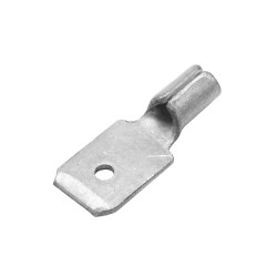 Наконечник плоский (вилка), 1,5-2,5 кв.мм, 6,3х0,8 мм (РП-П)