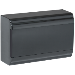 PRIME Корпус пластиковый ЩРН-П-12 модулей навесной черный IP41 IEK
