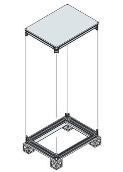 Рама шкафа верхняя/нижняя 600х500мм ABB EK6050KN