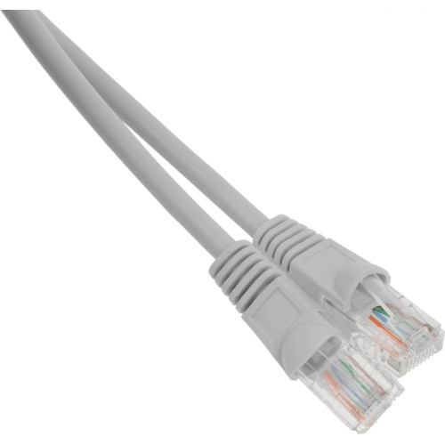 Патч-корд Buro UTP-5E-1.5M-G-LSZH UTP cat.5E 1.5м серый RJ-45 (m)-RJ-45 (m)