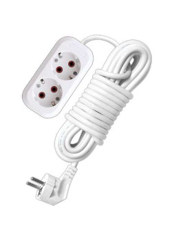 Удлинитель 2х5м с заземл. 10А IP20 У10-553 ПВС 3х0.75 UNIVersal 553-05