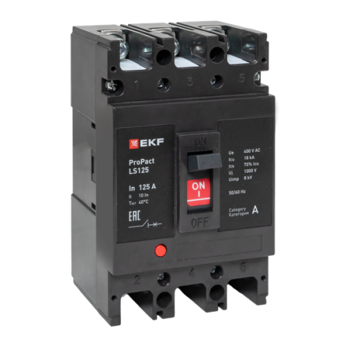 ProPact LS125 160А 3P 18кА EKF