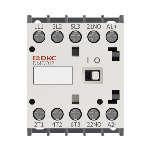 Миниконтактор YON DMC012 12A 5,5кВт AC3 3P кат. 24В DC 1НО Миниконтактор YON DMC012 12A 5,5кВт AC3 3P кат. 24В DC 1НО
