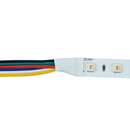 Лента светодиодная 60SMD(5050) RGBW-MIX 5 в 1 20Вт/м 24V 5000*12*1.44 мм RGB+2300К+6500K, IP20, LS508 FERON
