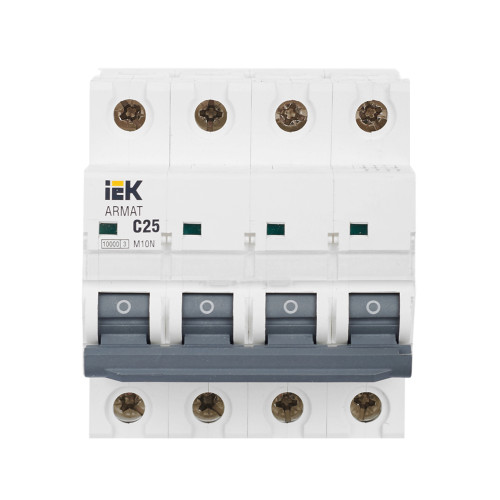 ARMAT Автоматический выключатель M10N 4P C 25А IEK ARMAT Автоматический выключатель M10N 4P C 25А IEK