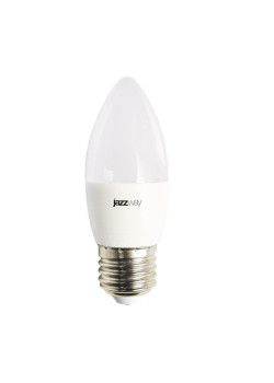 Лампа светодиодная PLED-LX 8Вт C37 свеча 4000К нейтр. бел. E27 JazzWay 5025288